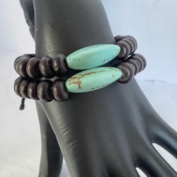 Marquisite and Natural Gemstone Chocolate Brown Moonstone Smooth Rondelle Beads