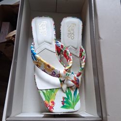Franco Sarto Flowery Slippers