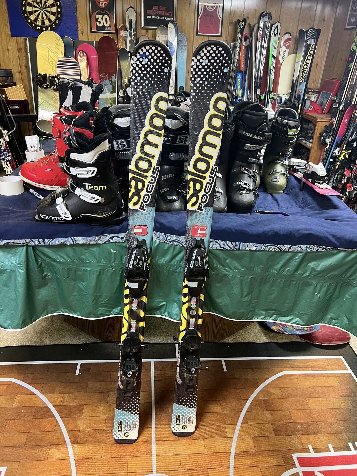 Salomon Ski Package With Boots And Bindings