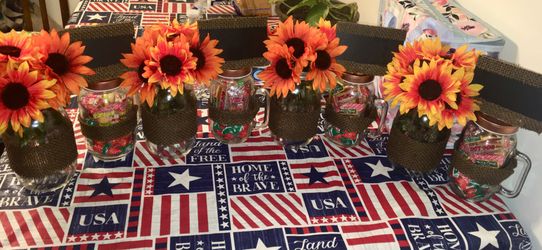 Sunflower Centerpieces