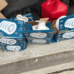 6in LED warm can lights