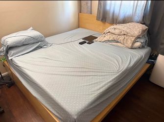 IKEA King Bed and Mattress