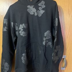 Denim Tears Monochrome Hoodie Black Size Large