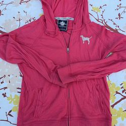 Victoria's secret pink pullover hoodie cheap sale