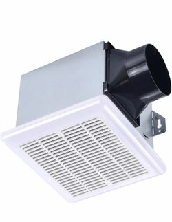 Bathroom Exhaust Fan With Light,110 CFM,1.5 Sone, 4 Inch Duct