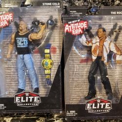 WWE Attitude Era The Rock And Stone Cold Steve Austin