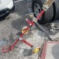 Golf Ball Caddie Cart