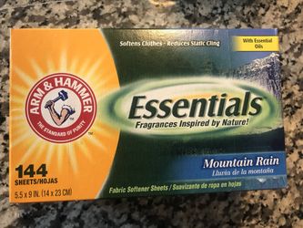 Arm & Hammer Dryer Sheets, 144 count.