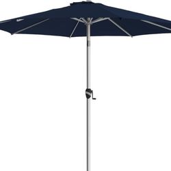 BLUU 9 FT Aluminum Outdoor Patio Umbrella