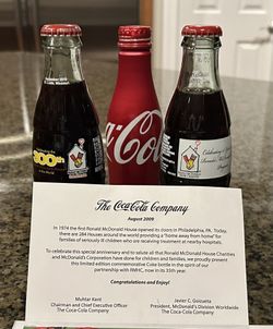 2009 Coca Cola/RMCH Bottles
