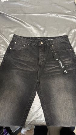 Purple jeans