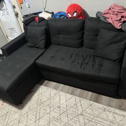 L Shaped Pull Out Couch With Storage Space 