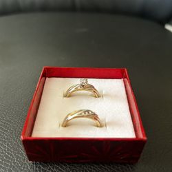 Wedding Ring Women Set