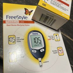 Test Strips & Monitor 