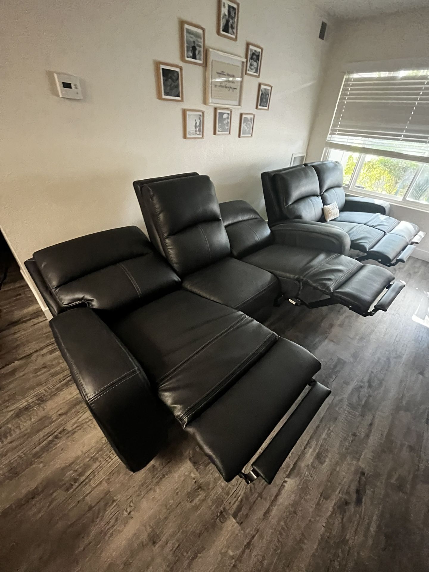 (Black) Leather Couches