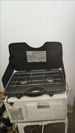 Propane Gas Camping Stove + 2 propane tanks