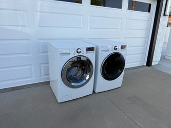 Washer and Electric Dryer