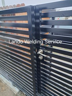 Fence And Iron Gate