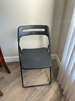 Black Folding Chair