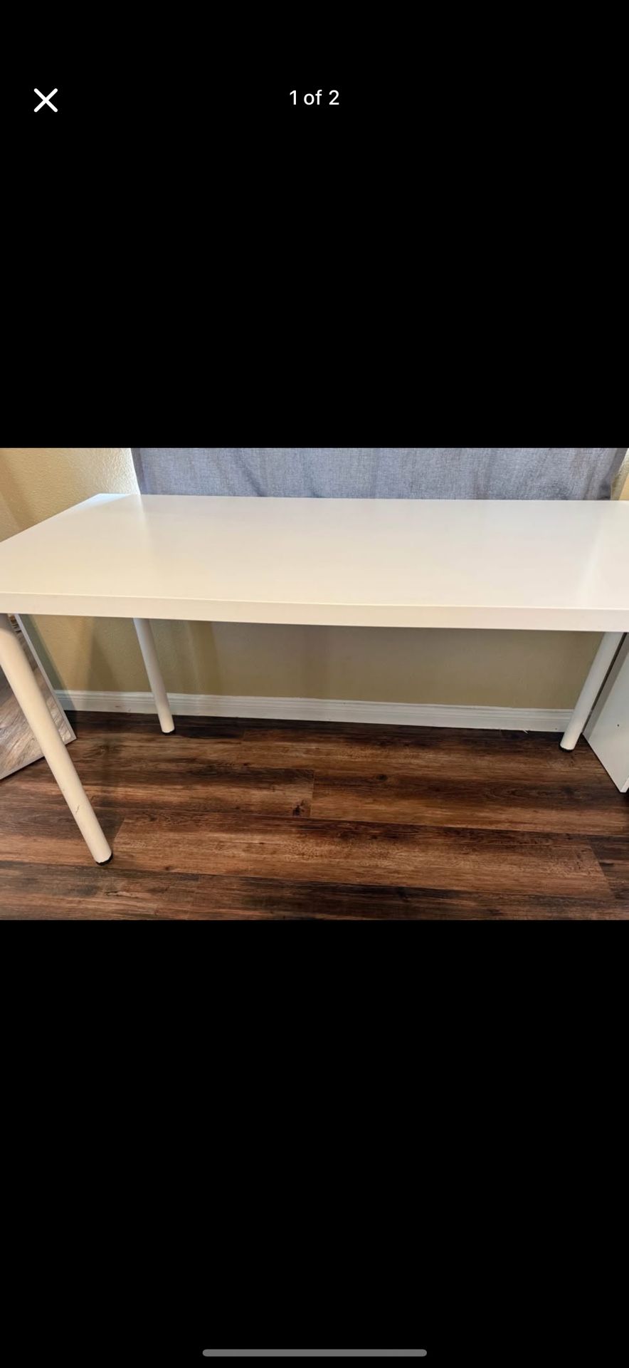 Desk White IKEA 