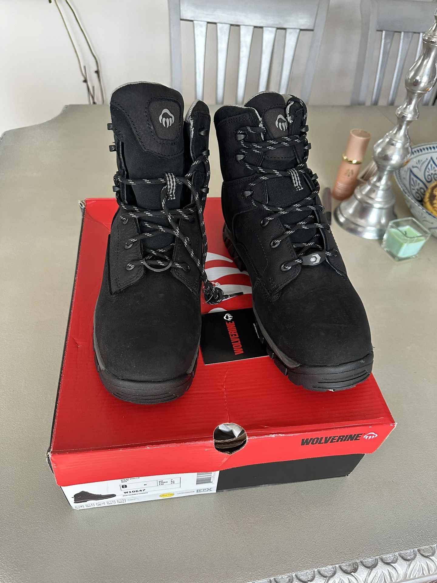 Wolverine’ Still Toes New In box Size 8 M Insulated Water Proof