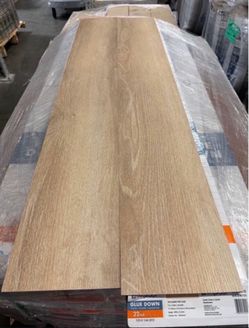 Dusk Cherry 22 MIL × 7 in. W × 48 in. L Glue Down Waterproof Luxury Vinyl Plank Flooring (42 sq. ft./Case)