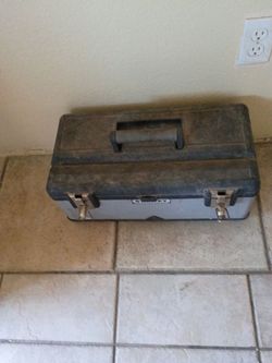 Stanley Plastic Tool Box with Metal Latches
