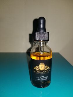 Morganics skin care oil