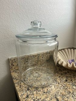 Large glass jar