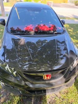 Carbon Fiber hood for 9th gen civic sedan
