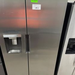 Midea MRS26D5AST 26.3-cu ft Side-by-Side Refrigerator WGW4C