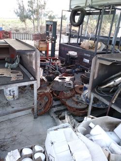 Brake pads truck parks an other stuff