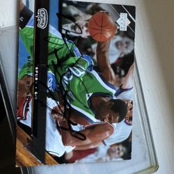 Michael Finely Autographed Card