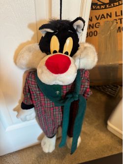 Vintage 1994 Looney Tunes Sylvester travel bag