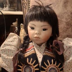 Beautiful Asian Doll vintage