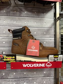 WOLVERINE TRADE WEDGE SOFT TOE WORK BOOTS