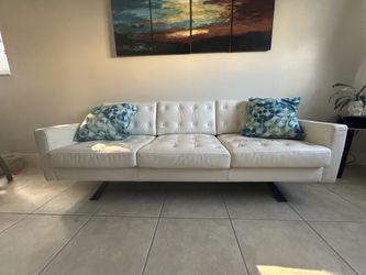 Italian leather Sofa