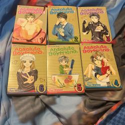 Absolute Boyfriend Manga Vol 1-6