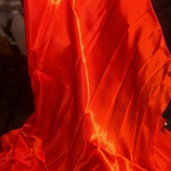 Red napkins