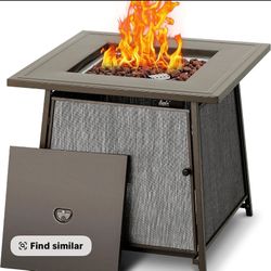 brand new patio fire pit in box