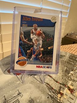 Allen Iverson NBA Hoops Tribute Trading Card