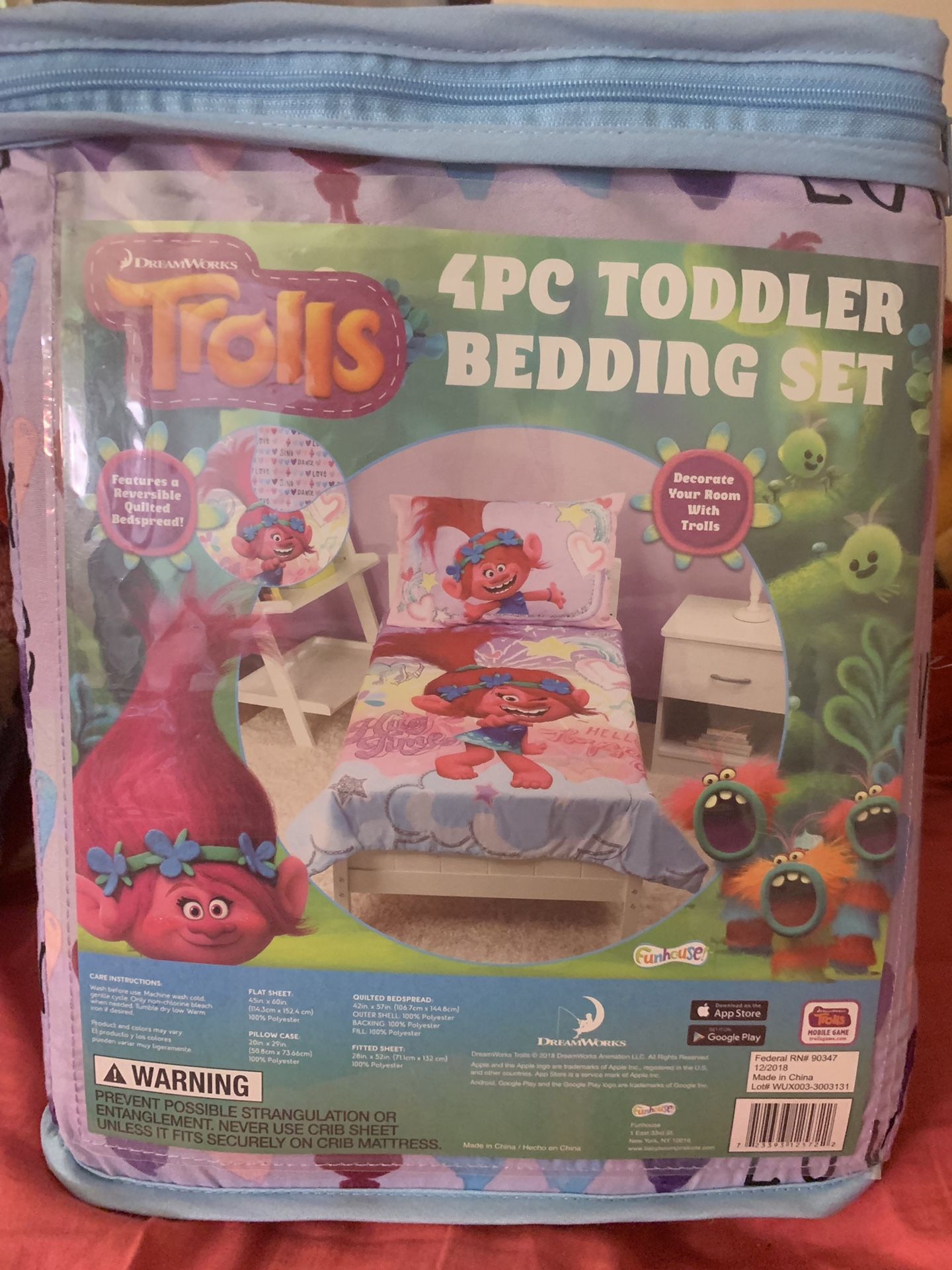 Girls toddler bedding