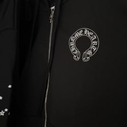 Chrome hearts zip up 