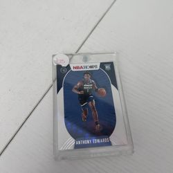 Anthony Edwards NBA Hoops Rookie Card 