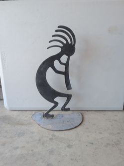 Metal Kokopeli Decor