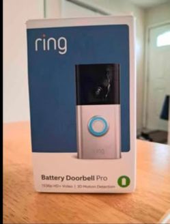 BRAND NEW Ring Battery Doorbell Pro