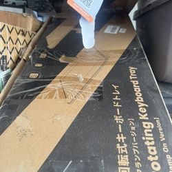 Rotating Key Board Tray Clamp