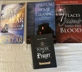 RELIGIOUS BOOK BUNDLE “NEW”ONLY $20.00