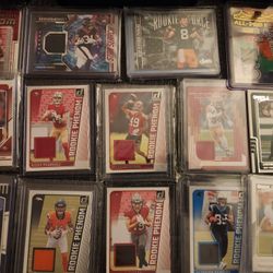 38 card patch lot nfl