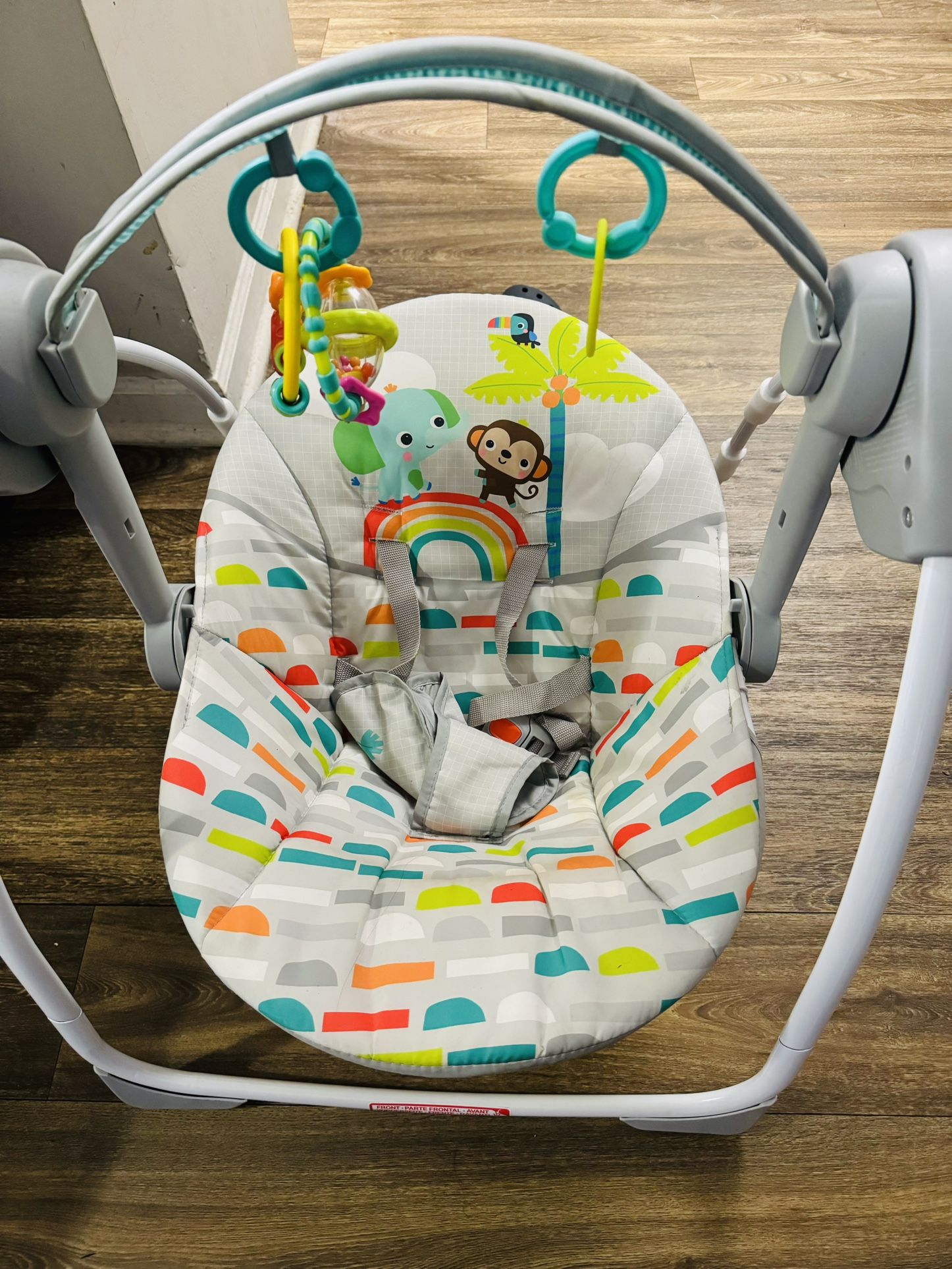 Portable baby swing